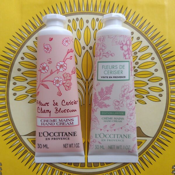 ロクシタン チェリーブロッサム ハンドクリーム30ml×2本セット