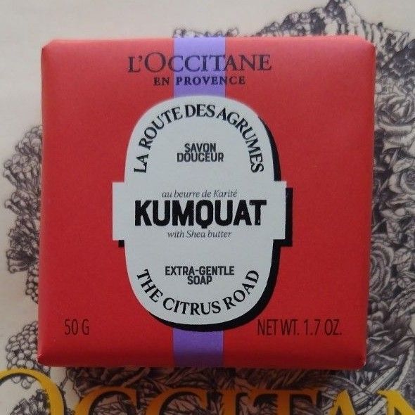 ロクシタンカムクアットバスソープ50g