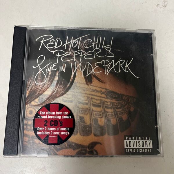 Red Hot Chili Peppers Live In Hyde Park CD