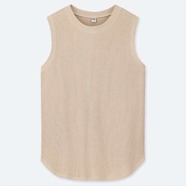 UNIQLO ワッフルノースリーブタンクトップ
