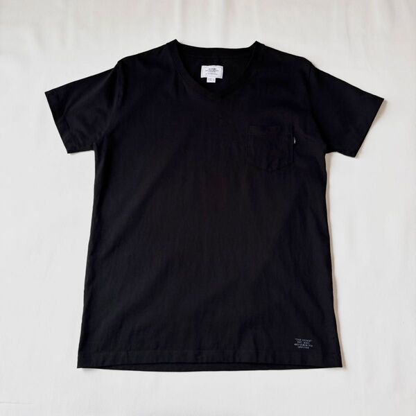 『THE CRIMIE』Vネック/カットソー/Tシャツ/ワンポイントロゴ/L