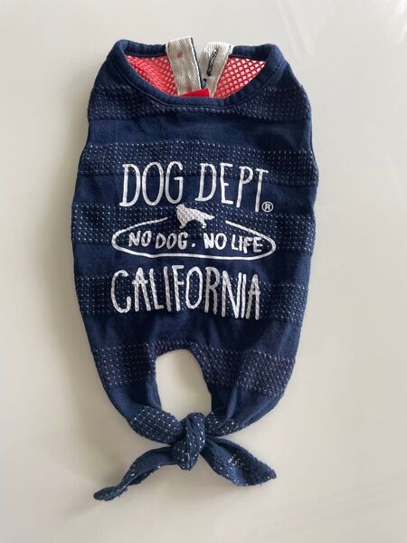 DOG DEPT ドッグデプト ノースリーブ タンクトップネイビー 難あり