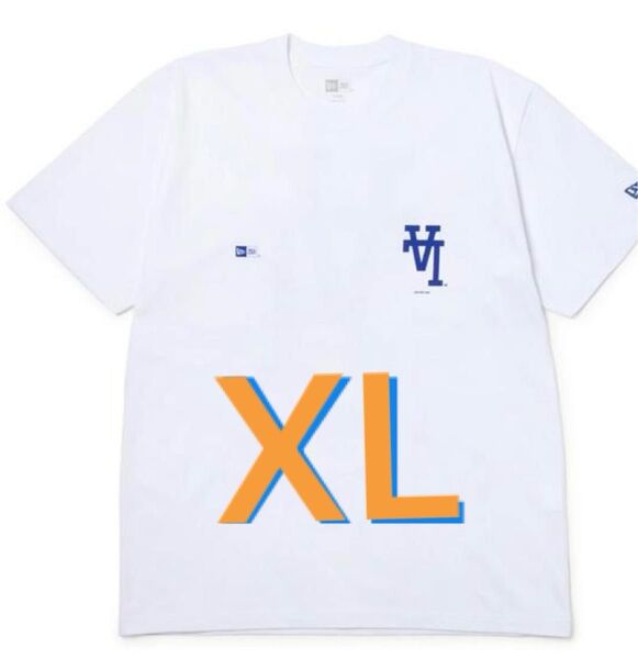 【新品】ニューエラ(NEW ERA)半袖/Tシャツ コットン MLB Upside Down ロサンゼルス・ドジャース LA