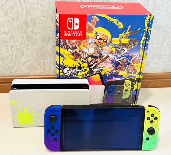 Nintendo Switch 有機ELモデル スプラトゥーン3エディション スイッチ本体 スプラ スプラエディション