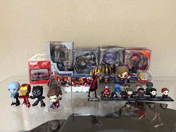 アベンジャーズ マーベルまとめ売り ホットトイズ コスベイビー フィギュアアーツ アクリルスタンド ガチャガチャ