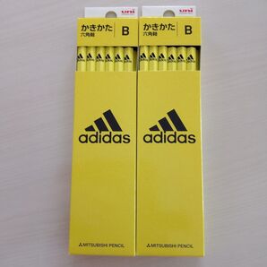 アディダス B かきかた鉛筆 六角軸24本