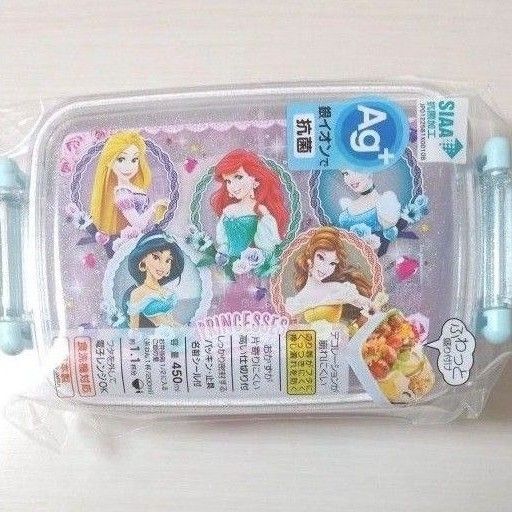 ディズニープリンセス ふわっとフタタイトランチボックス(弁当箱)