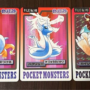カードダス ポケットモンスター カイリュー ハクリュー ミニリュウ 当時物