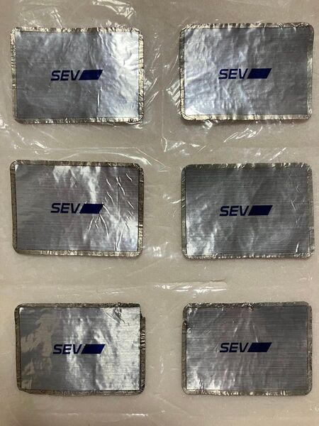 SEV ホイール typeR アルミステッカー