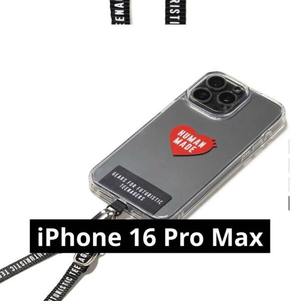 HUMAN MADE iPhone Case iPhone16promax クリアケース ヒューマンメイド