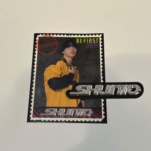 BE:FIRST ビーファースト SHUNTO シュント GRIT シークレットステッカー