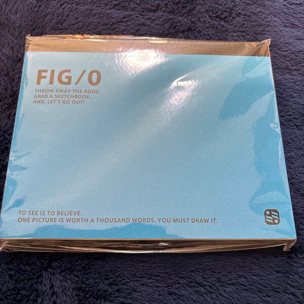 FIG/0 スケッチブックパッド ブルー