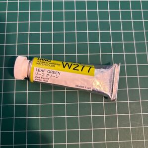 ホルベイン 透明水彩絵具 リーフグリーン W277 15ml (5号) 003277