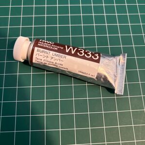 ホルベイン 透明水彩絵具 5号 (15ml) W333 バーント アンバー