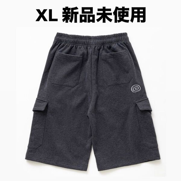 sol soonerorlater guruguru Sweat Cargo Shorts Dark Gray