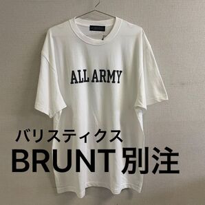 BALLISTICS/バリスティクス ALL ARMY T-shirt/Tシャツ brunt ブラント 別注 Mサイズ