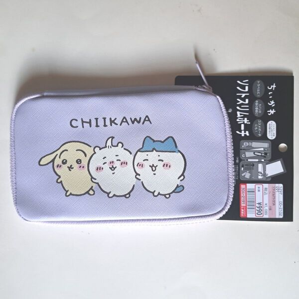 ちいかわ ハチワレ うさぎ ソフトスリムポーチ しまむら ポーチ CHIIKAWA