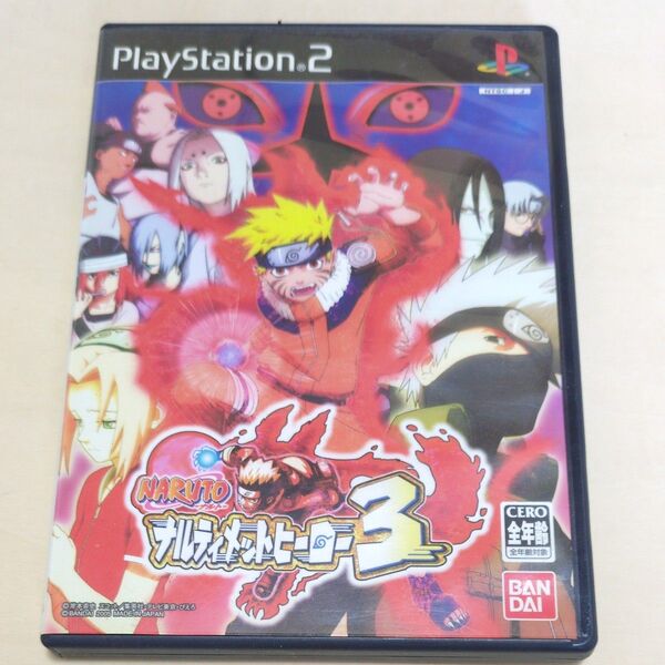 PS2 NARUTO-ナルト- ナルティメットヒーロー3