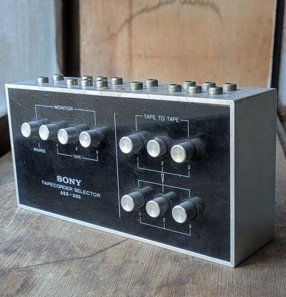SONY/ソニー/ASS-300/テープレコーダーセレクター/日本製