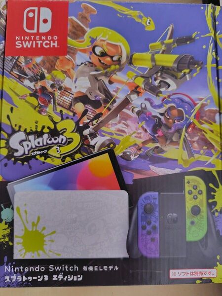 Nintendo Switch 有機ELモデル スプラトゥーン3エディション 本体