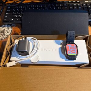 ★AppleWatch Series10 42mm 極美品 GPSモデル NIKEスポーツバンド付属 2026/3迄アップル保証