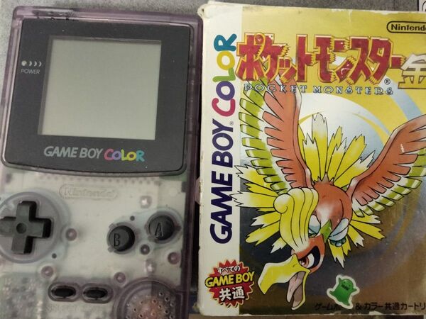 ゲームボーイカラー ポケットモンスターゴールド ジャンク