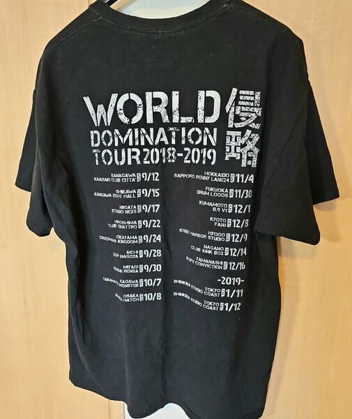 バンドメイド2018ツアーTシャツ