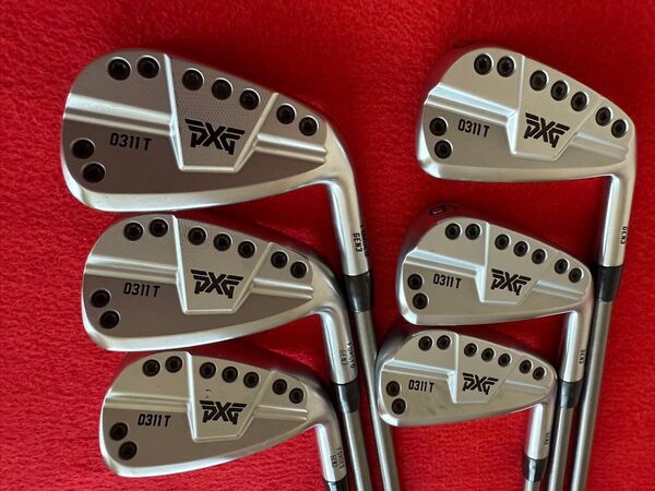 【美品】PXG 0311T FORGED GEN3 アイアン 6本 セット スチールファイバー 装着
