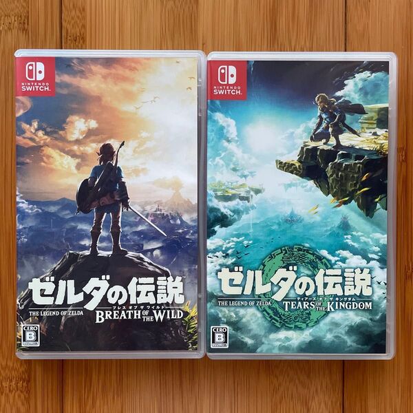 【まとめ売り】ゼルダの伝説 ブレス オブ ザ ワイルド & ティアーズ オブ ザ キングダム
