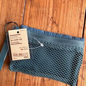 【新品】無印良品 ポリエステルカードケース