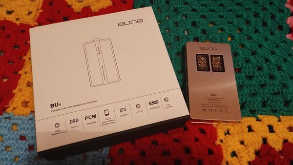 aune audio BU1 ポータブルDACアンプ