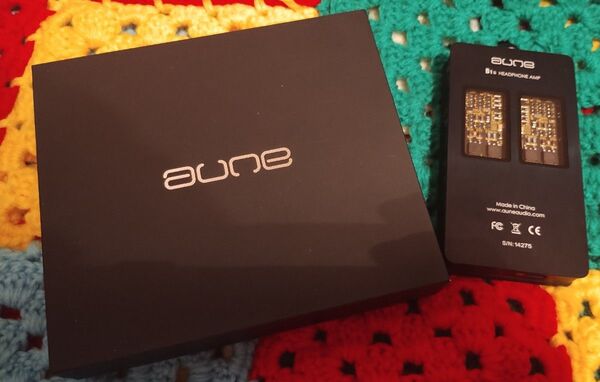 aune audio B1s ポータブル・アンプ