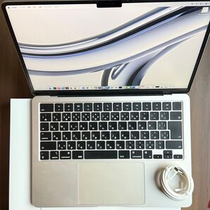【動作良好】 512GB MacBook Air 13インチ M2 スターライト Apple PC mac
