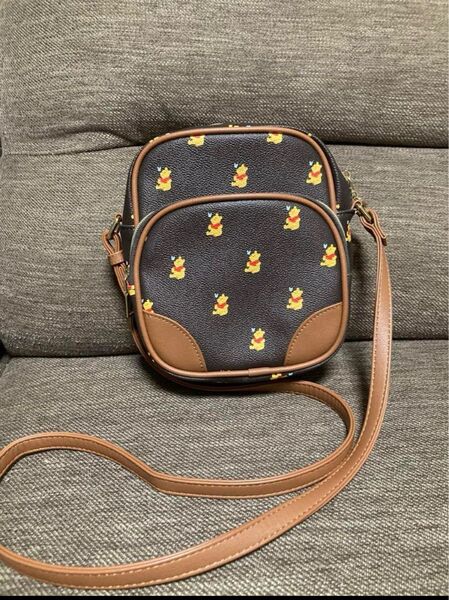 Disney プーさん ショルダーバッグ しまむら × ディズニー コラボ