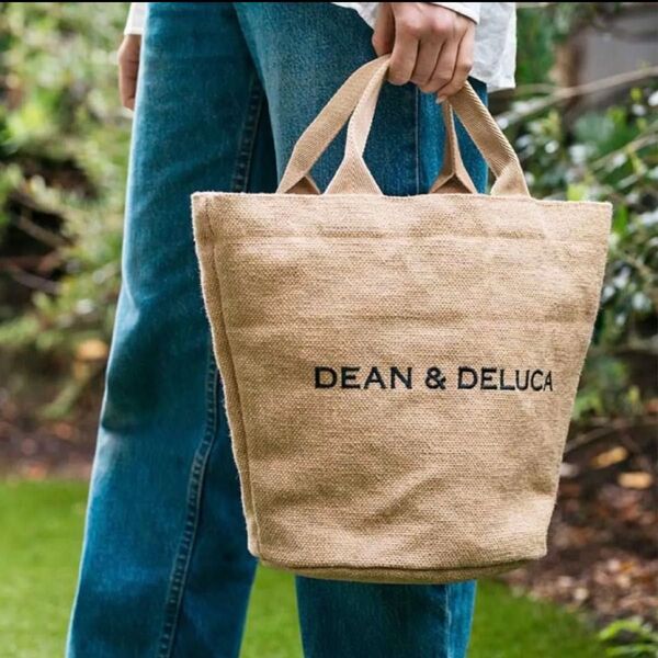DEAN&DELUCA ディーンアンドデルーカ ジュートマーケットトートバッグ S
