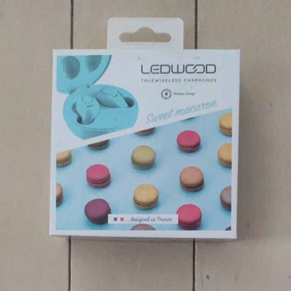 【国内正規品】 LEDWOOD SWEET MACARON (ブルー) Bluetooth5.0 ワイヤレスイヤホン