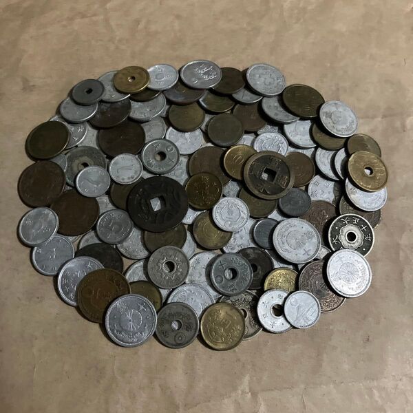 旧貨幣 古銭まとめ100枚超 3-28