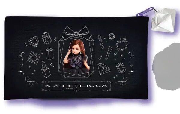 KATEコラボ DXセットのポーチ リカちゃん KATE LICCA