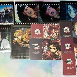 鬼滅の刃 お楽しみくじ クリアフィルム ポイントカード