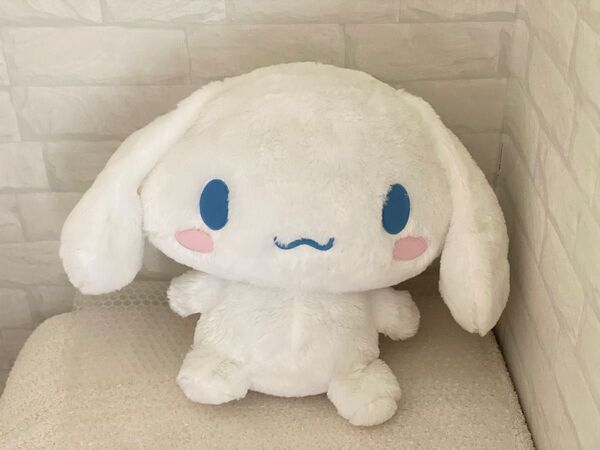 超美品 シナモロール 超BIG ぬいぐるみ サンリオ 約37cm