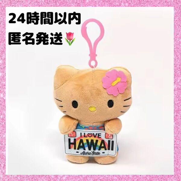 日焼けキティ Hawaii ハワイ キーホルダー ガングロキティ ストラップ