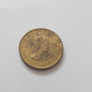香港 10セント硬貨 エリザベス2世