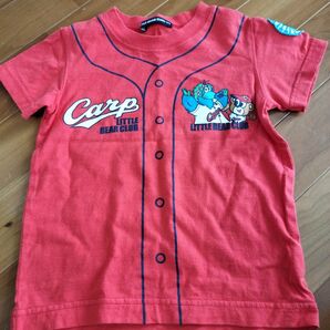 Little Bear Club カープTシャツ 100 レッド