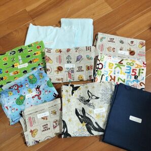 アンパンマン、まいぜん、昆虫他ハギレ まとめ売り