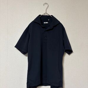 スーツセレクト ポロシャツ ネイビー メンズ