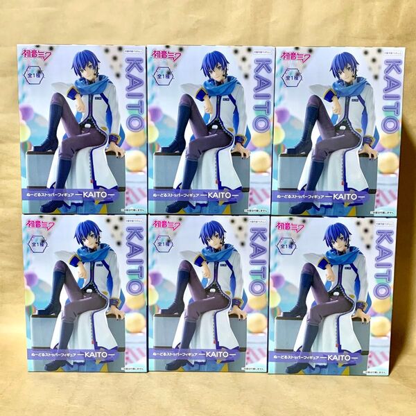 【まとめ売り/新品未開封】初音ミクシリーズ ぬーどるストッパーフィギュア KAITO 6体セット /カイト
