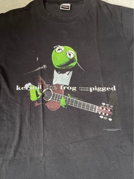 90s Tシャツ 半袖Tシャツ Kermit the frog エリッククラプトン カーミット L