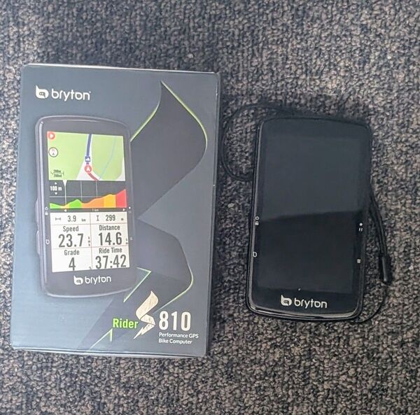 Bryton Rider S810 ブライトン サイコン 本体のみ 使用僅かな美品