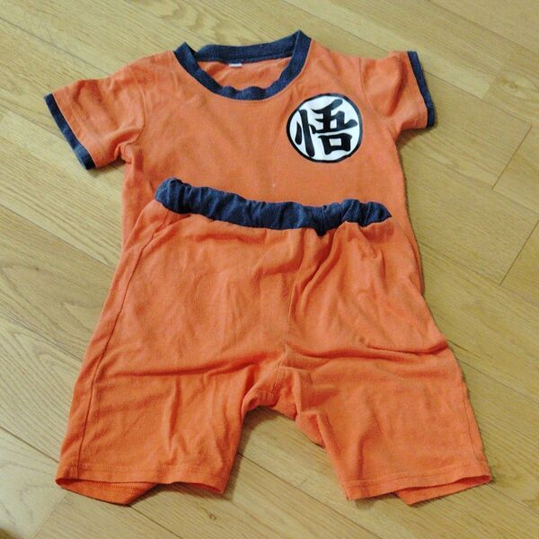 ドラゴンボール パジャマ 上下セット 半袖 男の子 子供服 パジャマ 110cm なりきり キャラクター 孫悟空