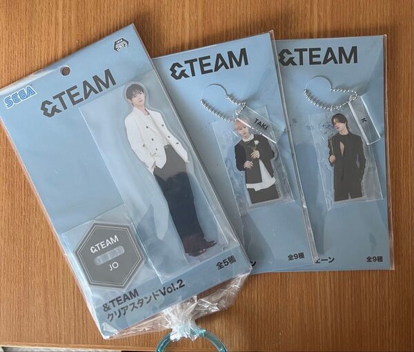 &TEAM アクリルキーチェーン アクリルスタンド 3点セット まとめ売り